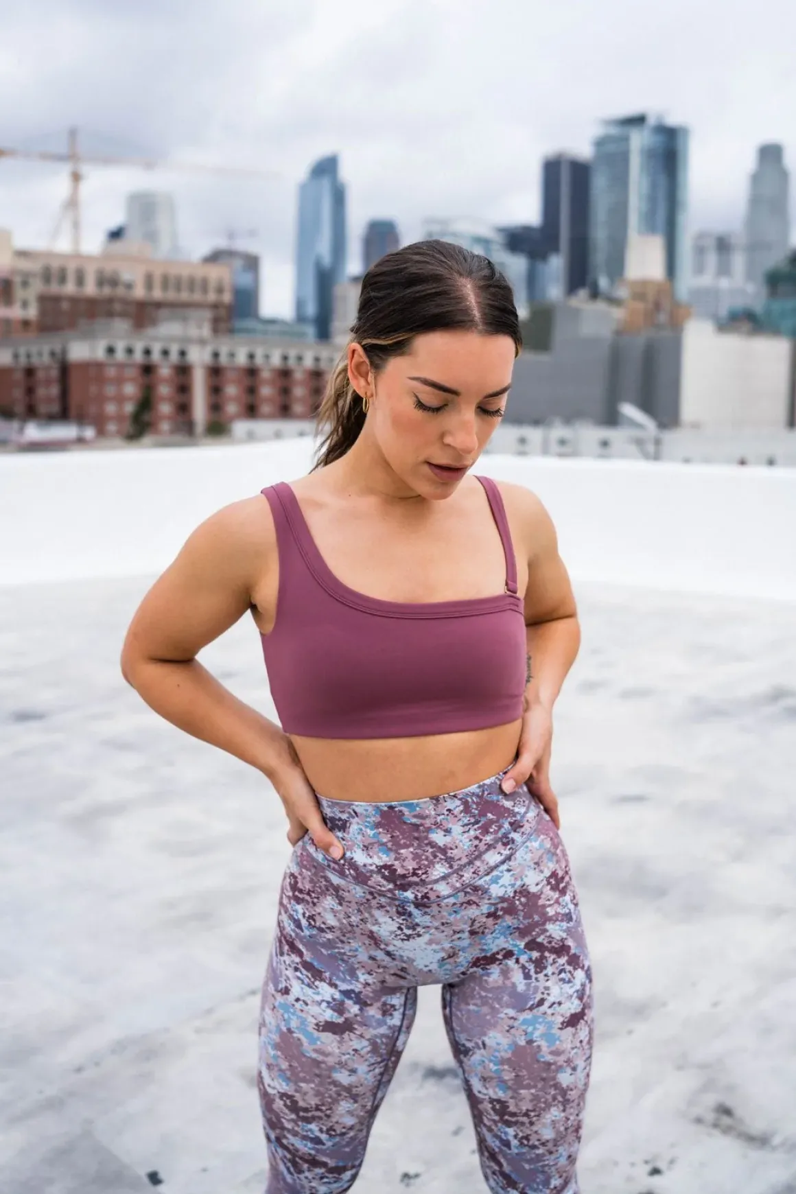 Cloud II™ Asym Bra - Mauve