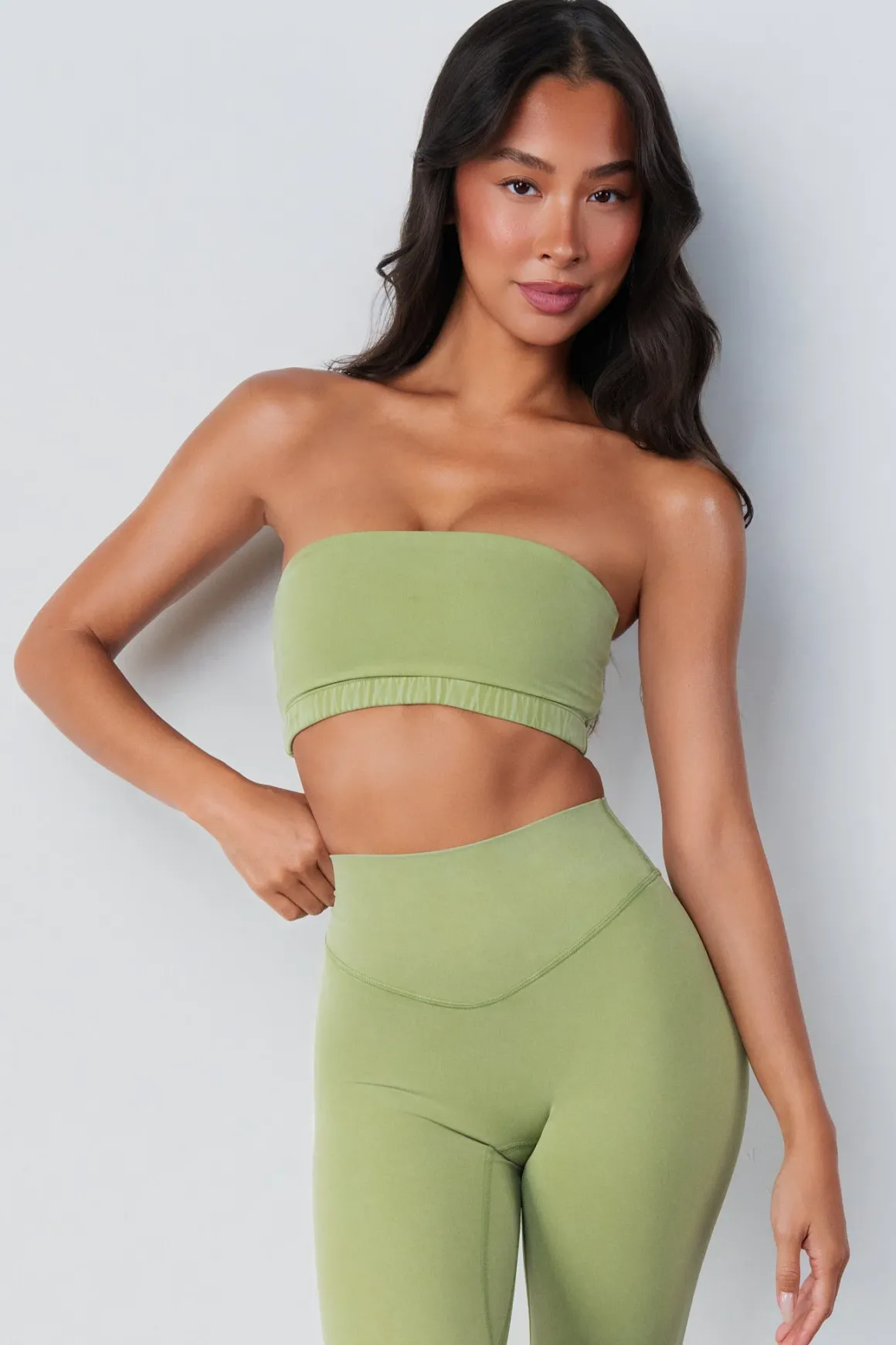 Cloud II™ Bandeau Bra - Palm Leaf Washed