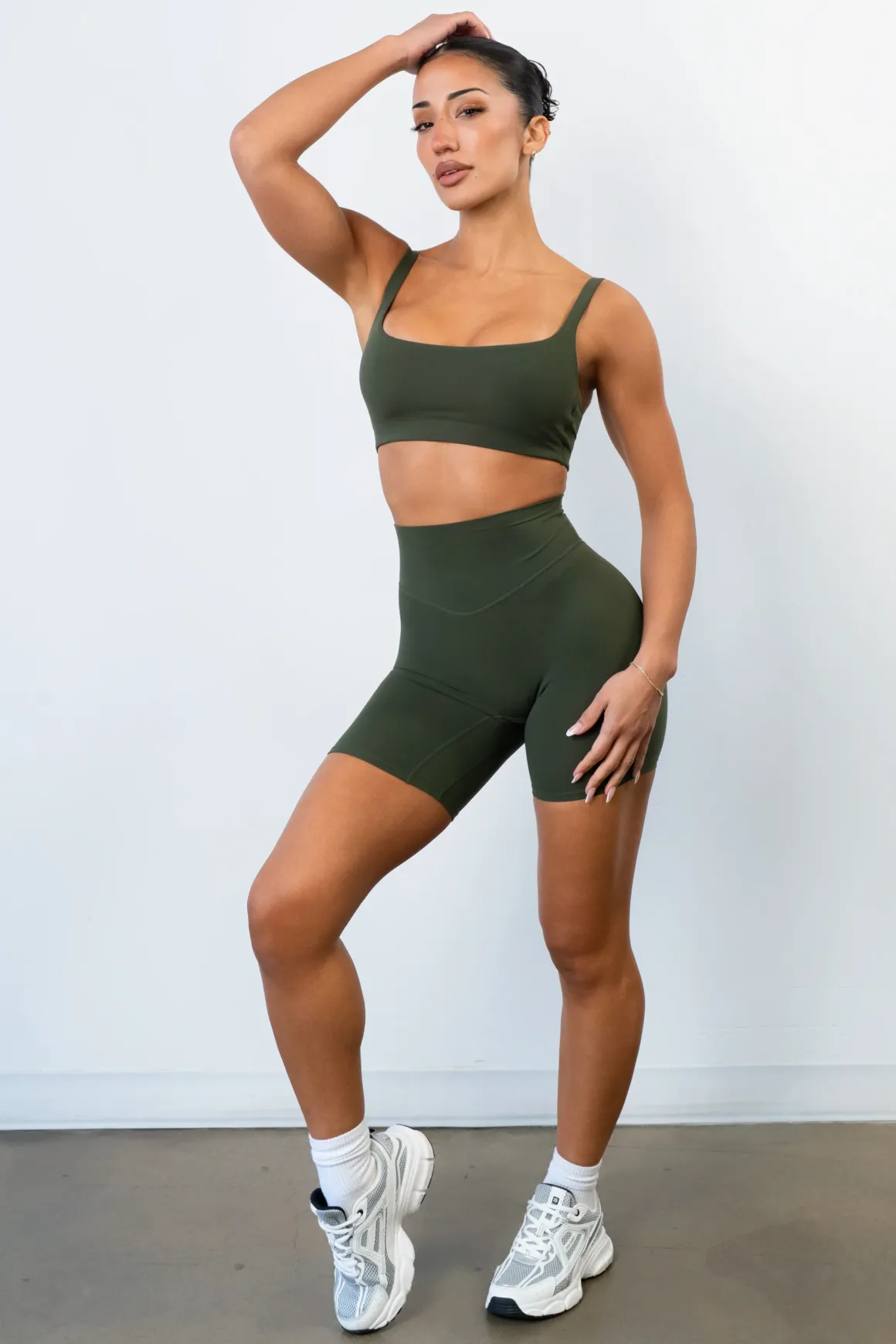 Cloud II™ Biker Short - Olive