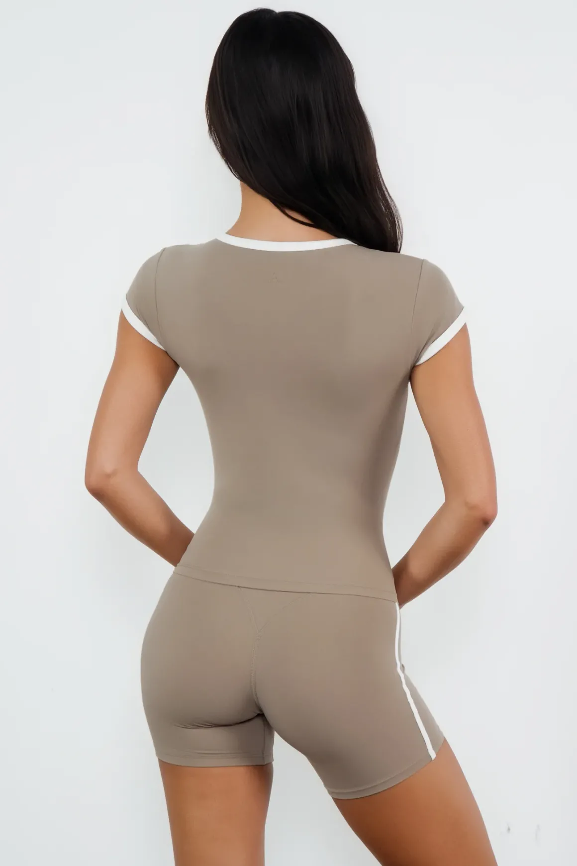 Cloud II™ Bra Tee - Cashew Contrast