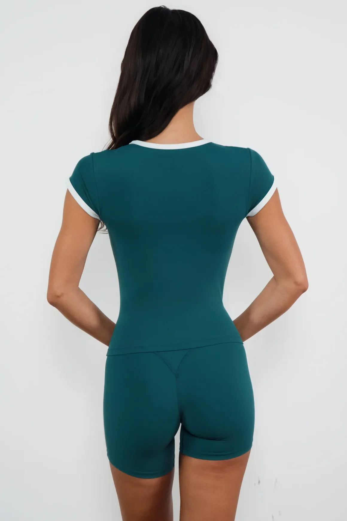Cloud II™ Bra Tee - Spruce Contrast
