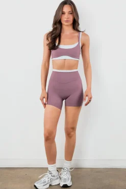 Cloud II™ Contrast Volley Short - Earthy Plum
