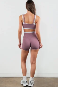 Cloud II™ Contrast Volley Short - Earthy Plum