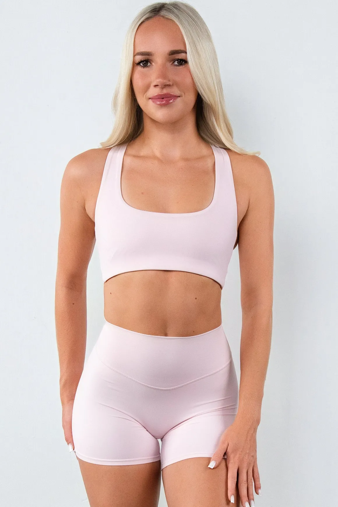 Cloud II™ Core High Bra - Rose Quartz