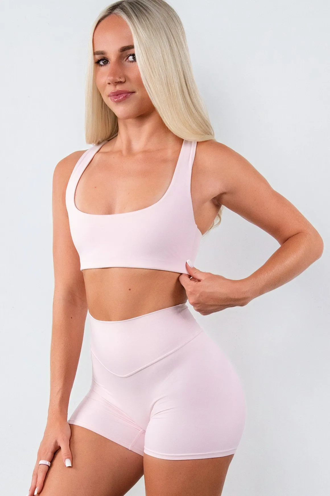 Cloud II™ Core Low Bra - Rose Quartz