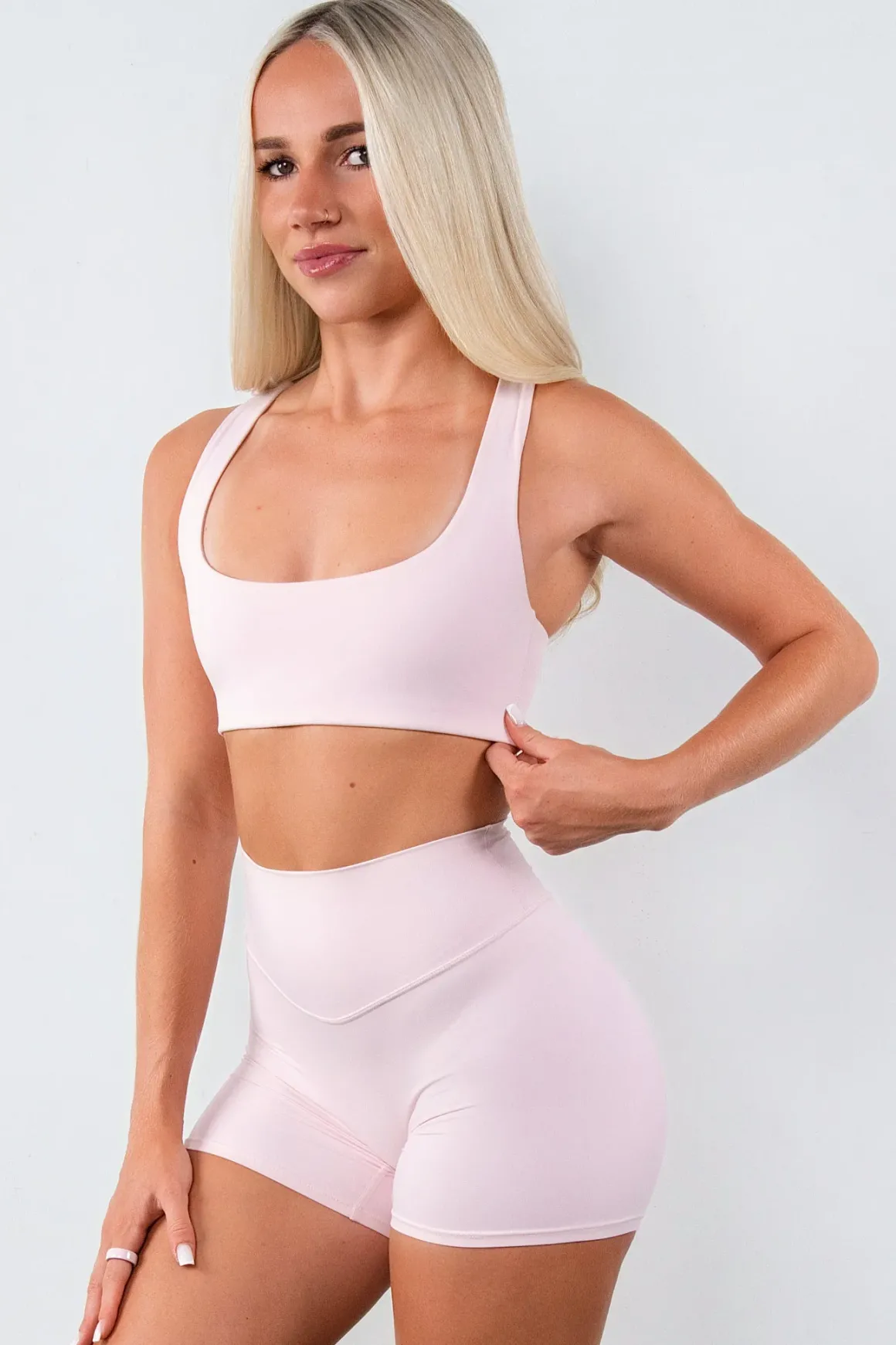 Cloud II™ Core Low Bra - Rose Quartz