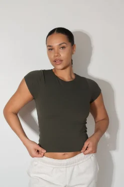 Cloud II™ Crew Tee - Olive