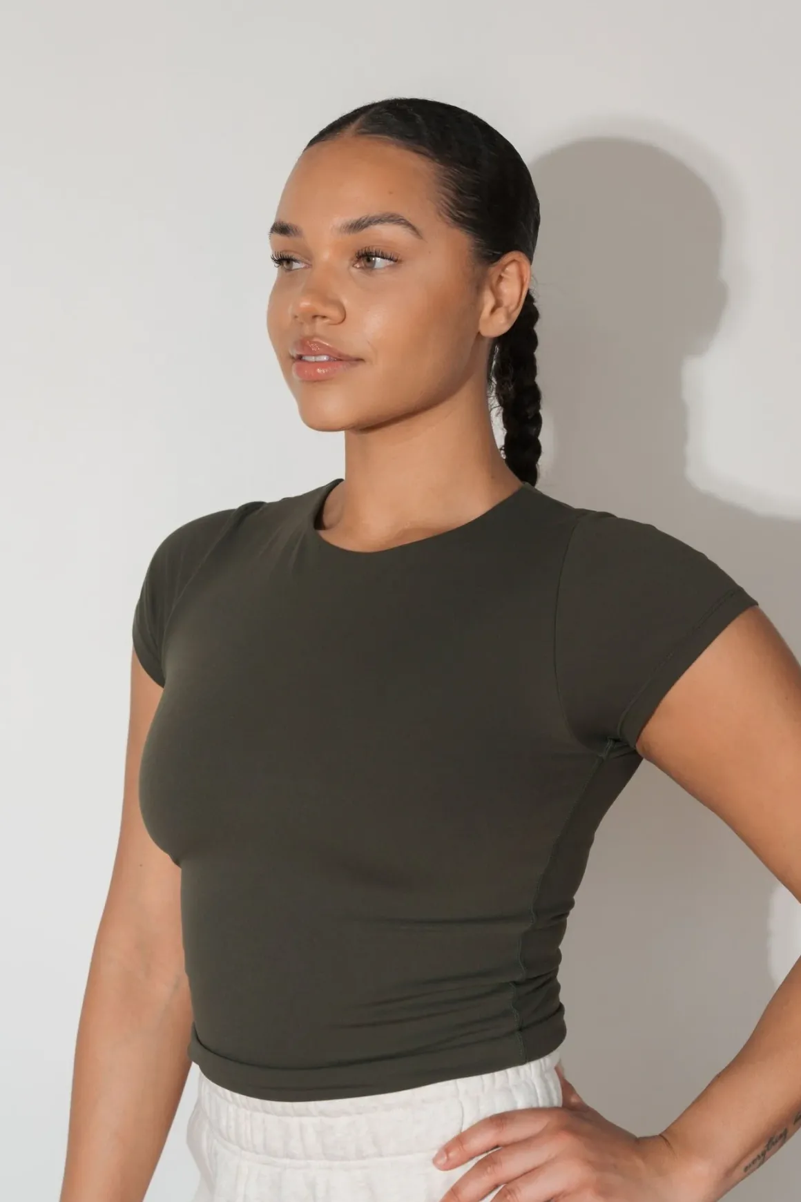 Cloud II™ Crew Tee - Olive