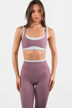 Cloud II™ Layered Bra - Earthy Plum