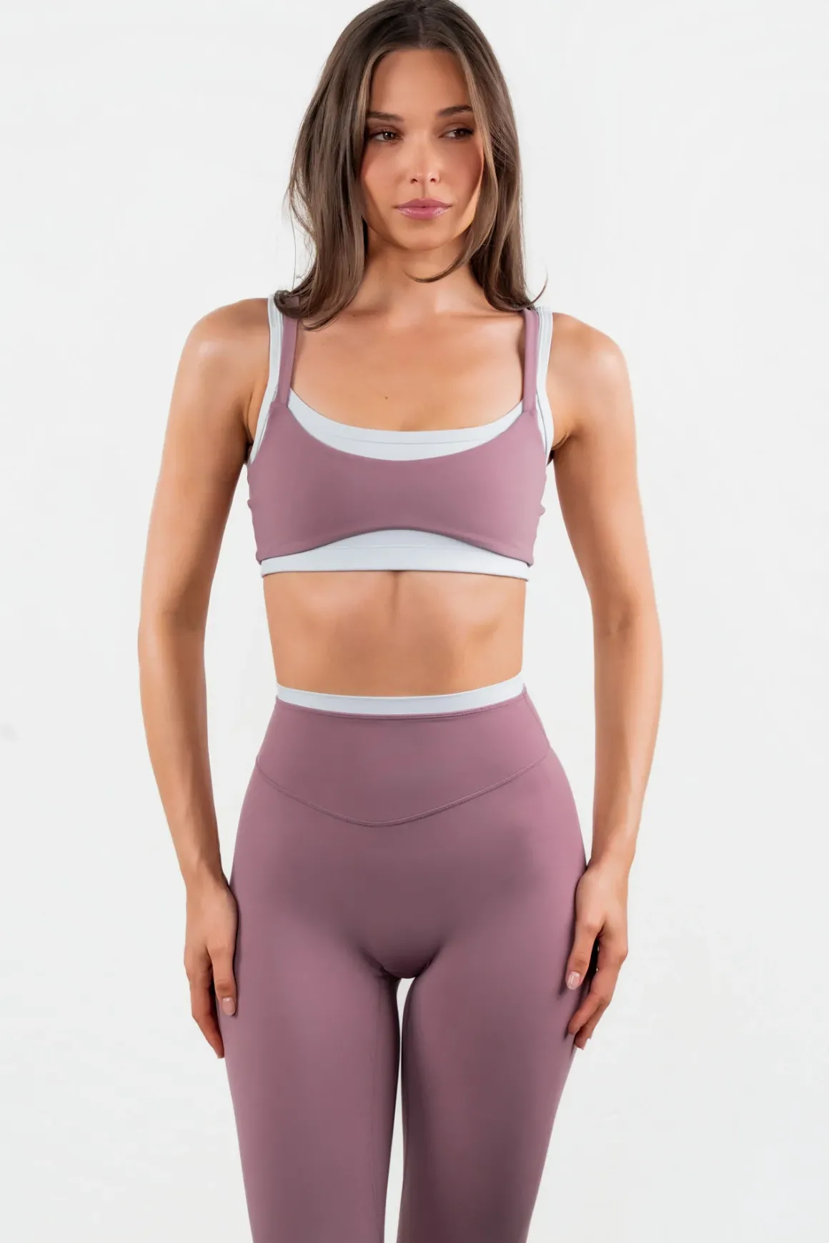 Cloud II™ Layered Bra - Earthy Plum
