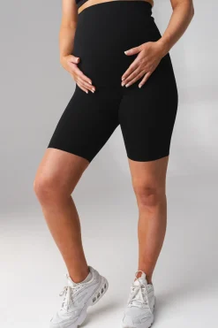 Cloud II™ Maternity Biker Short - Midnight