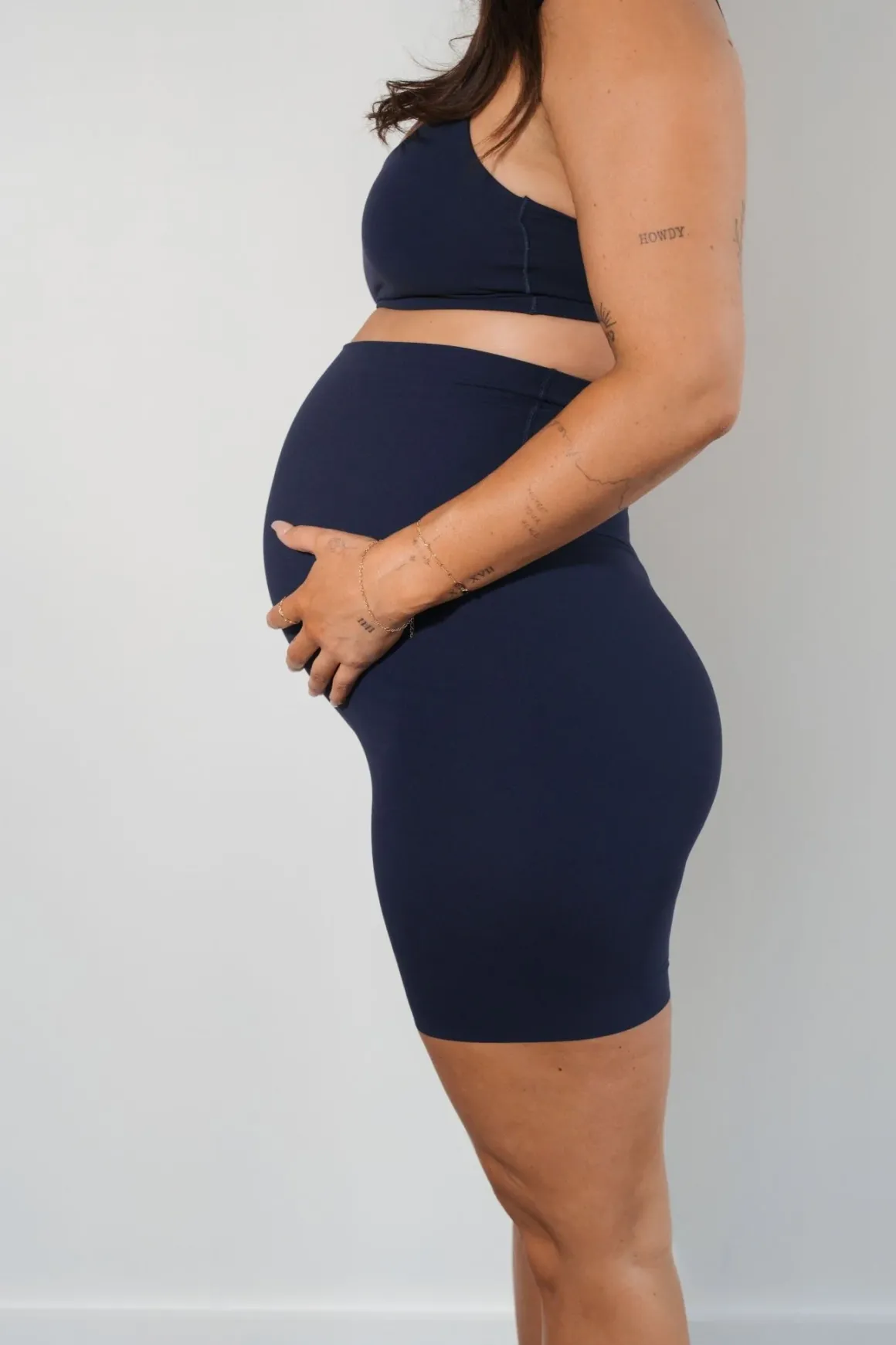 Cloud II™ Maternity Rider Short - Oxford