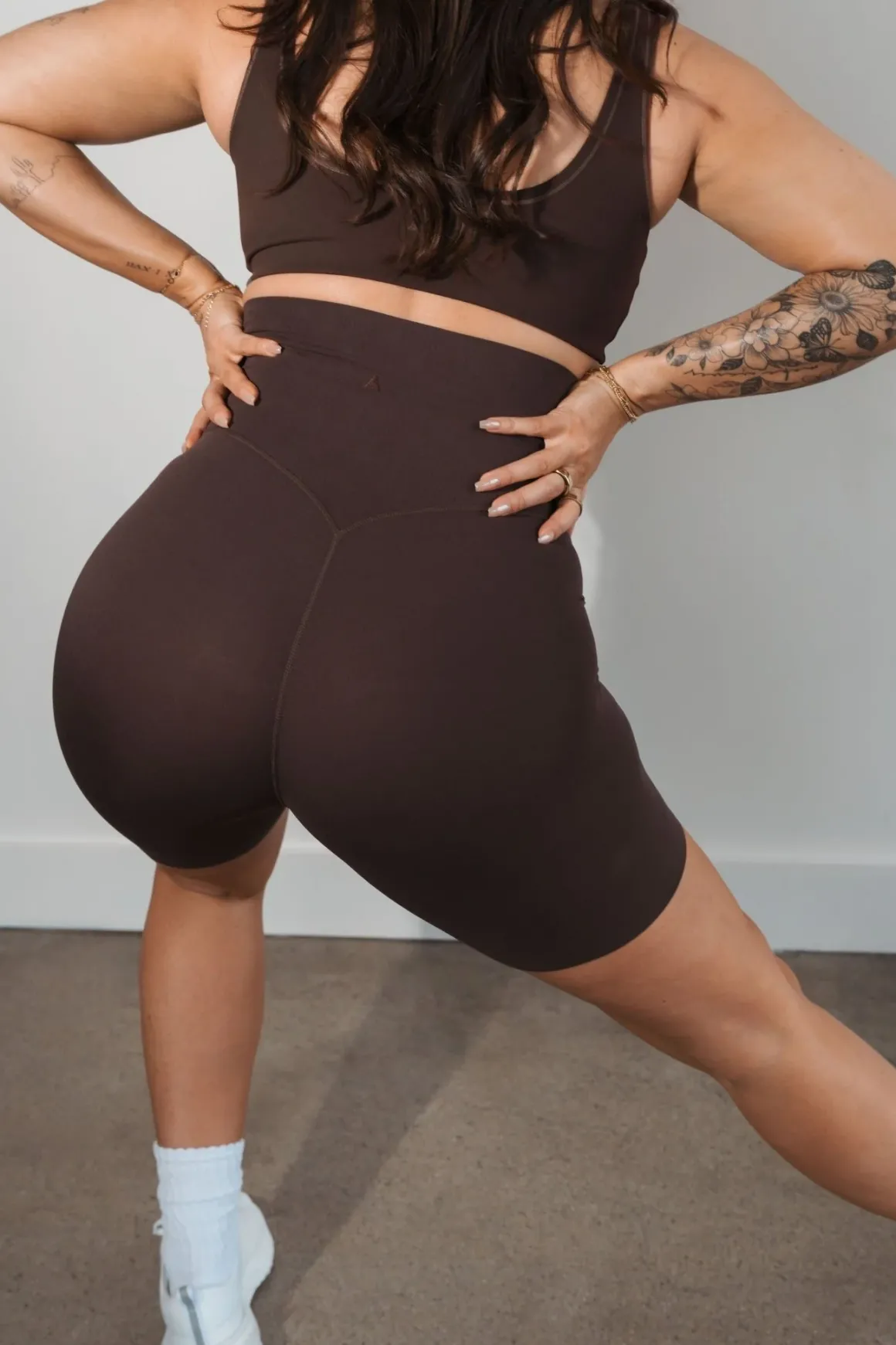 Cloud II™ Maternity Rider Short - Espresso