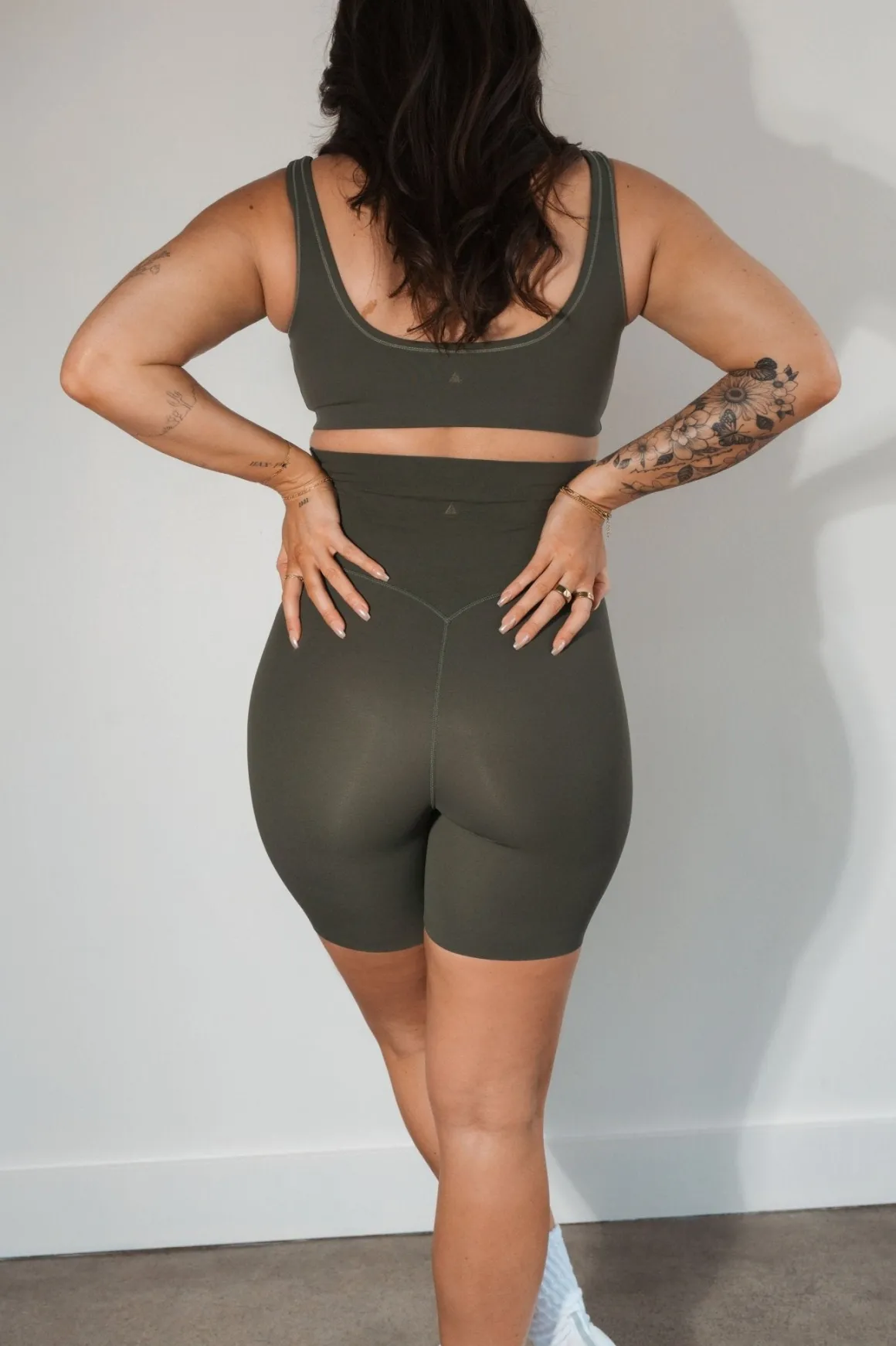 Cloud II™ Maternity Rider Short - Olive