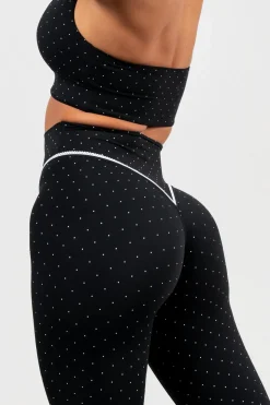 Cloud II™ QT Pant - Midnight Polka Dot