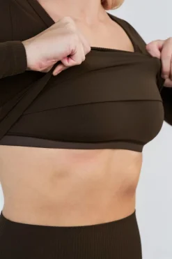 Cloud II™ Rib U Long Sleeve - Pebble