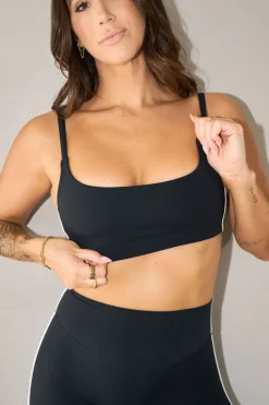 Cloud II™ Scoop Bra - Midnight Contrast