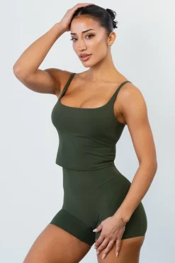Cloud II™ Scoop Tank - Olive