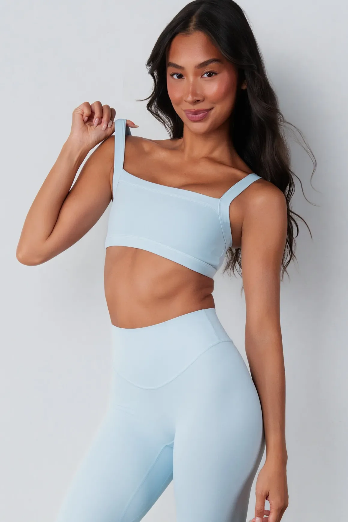 Cloud II™ Square Bra - Clear Sky Washed