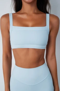 Cloud II™ Square Bra - Clear Sky Washed