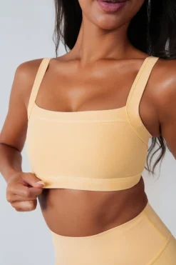 Cloud II™ Square Bra - Mango Washed