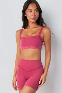 Cloud II™ Square Bra - Passionfruit Washed