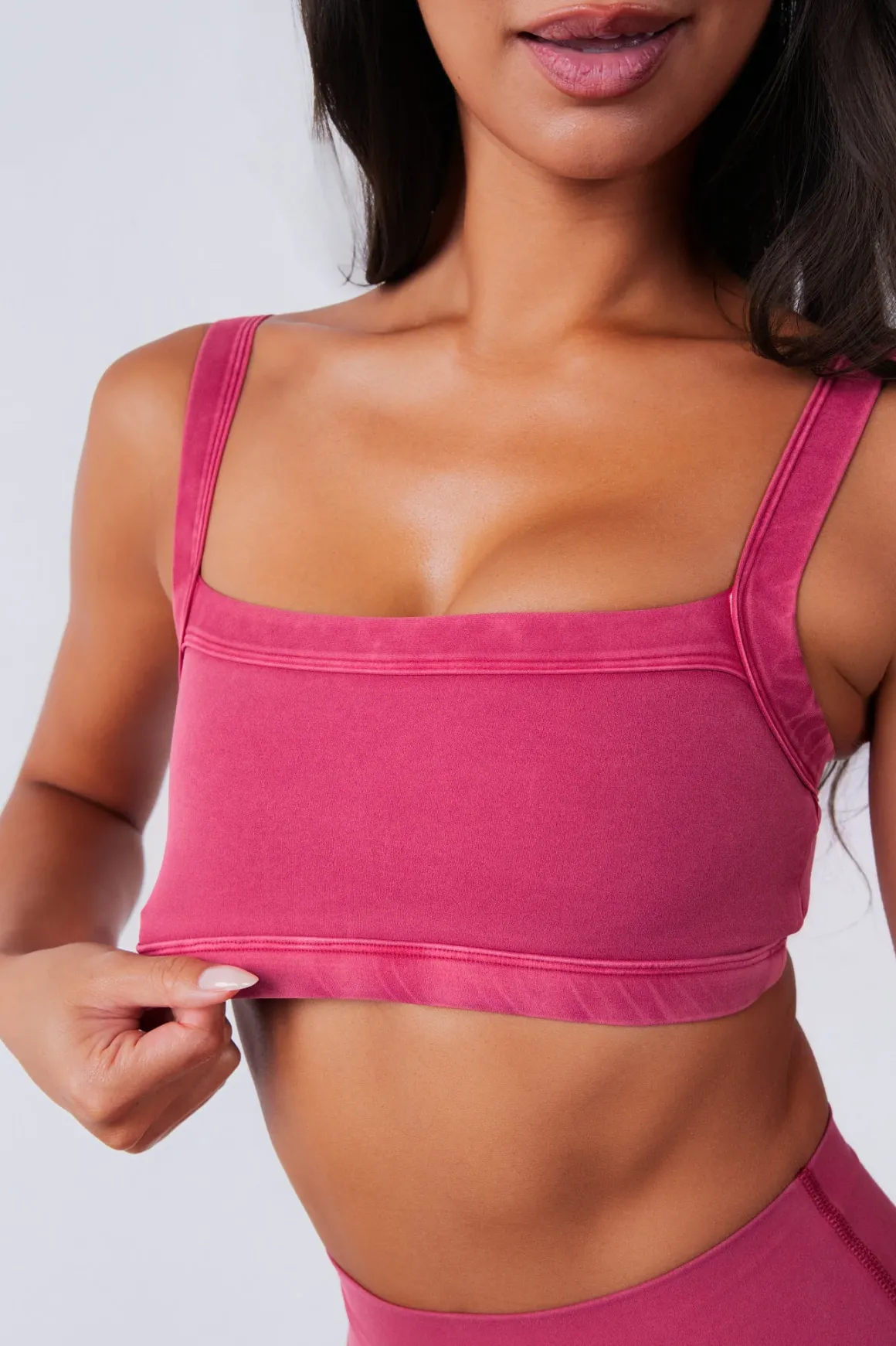 Cloud II™ Square Bra - Passionfruit Washed