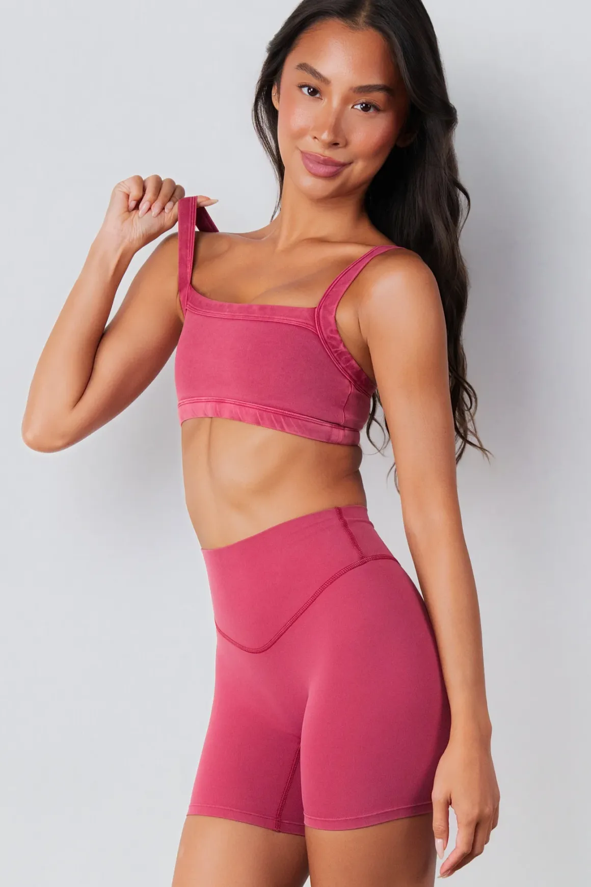 Cloud II™ Square Bra - Passionfruit Washed