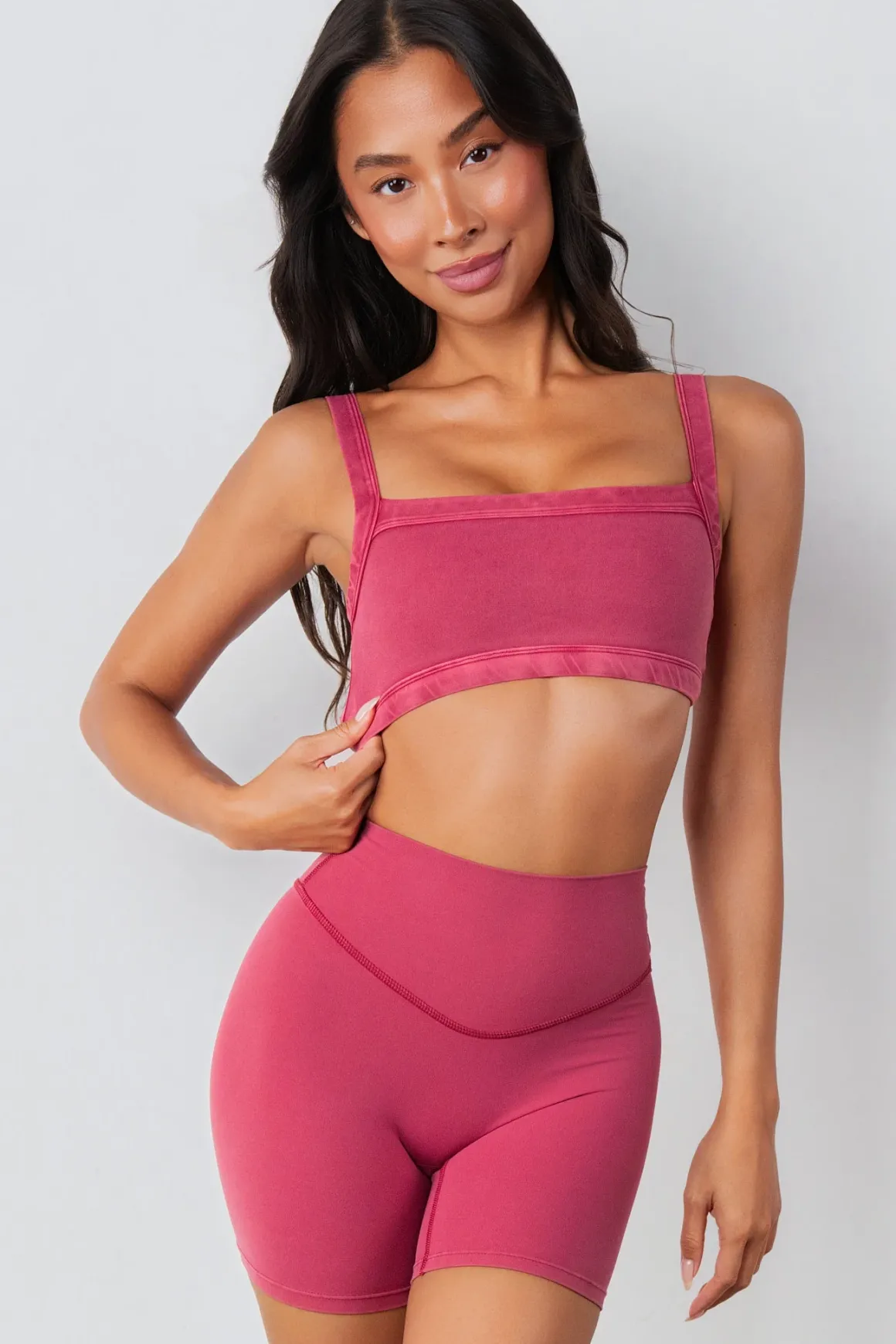 Cloud II™ Square Bra - Passionfruit Washed