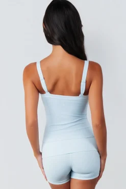 Cloud II™ Square Tank - Clear Sky Washed