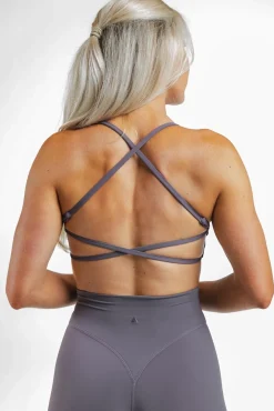 Cloud II™ Strappy Bra - Concrete