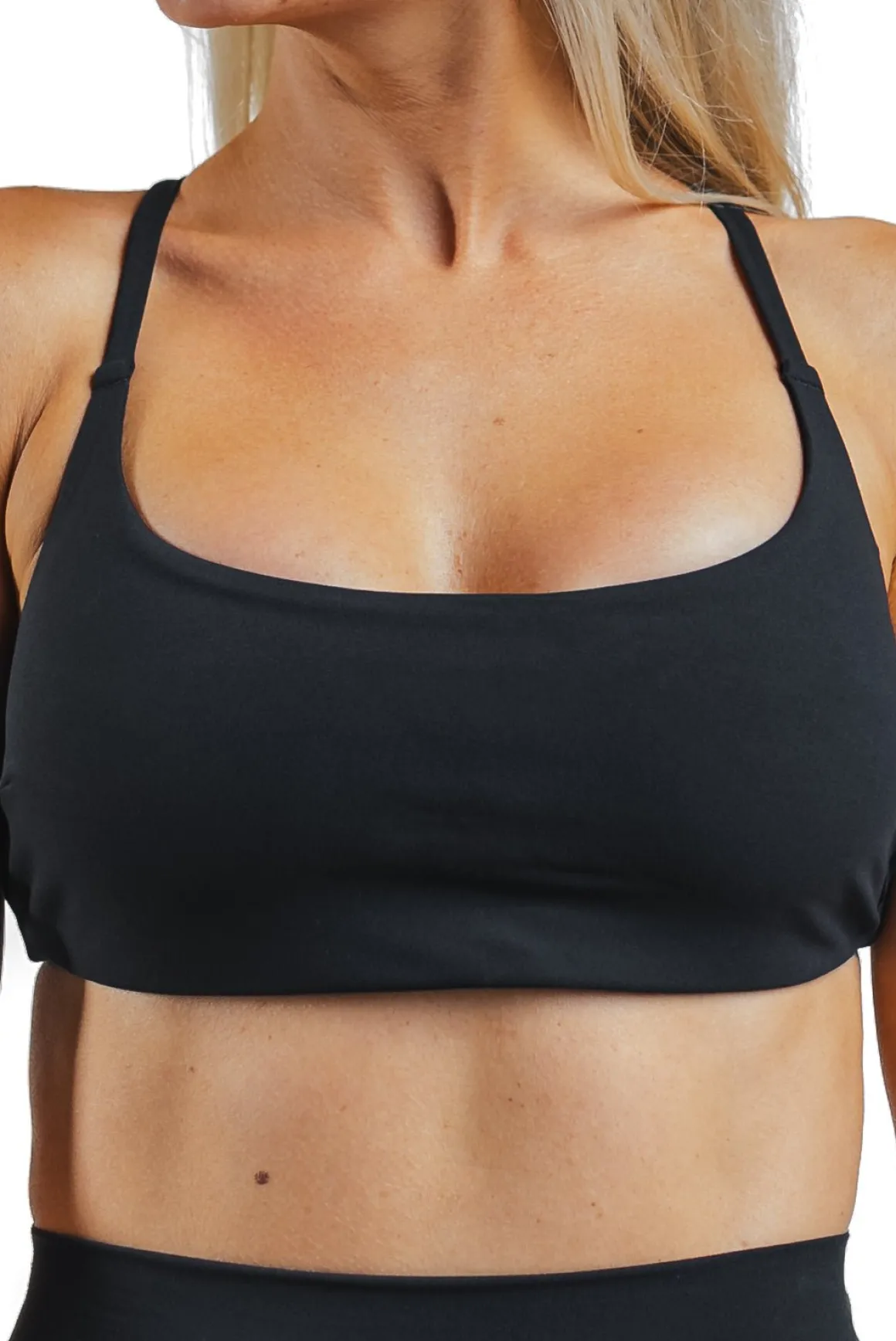 Cloud II™ Strappy Bra - Midnight