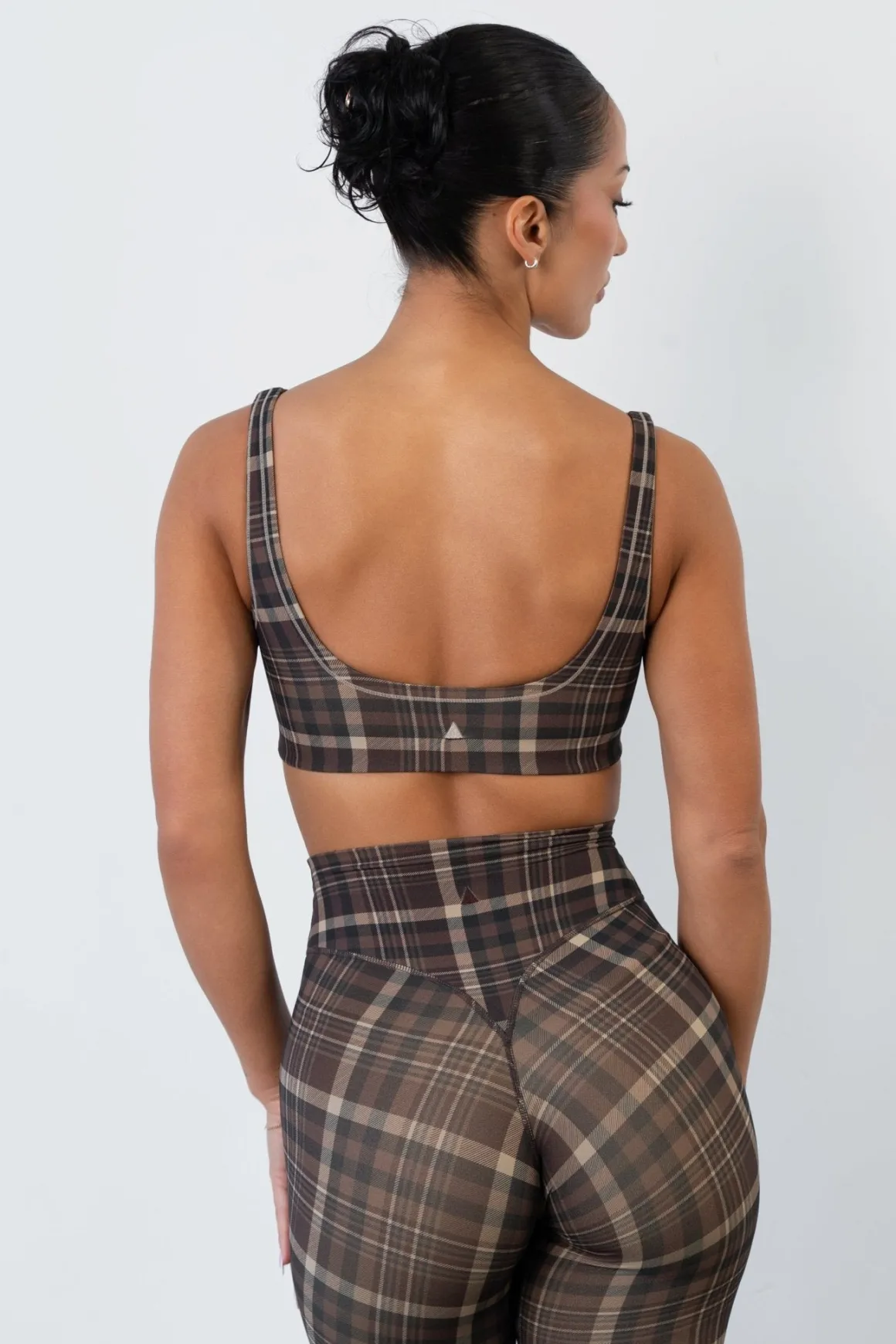 Cloud II™ U Bra - Espresso Plaid