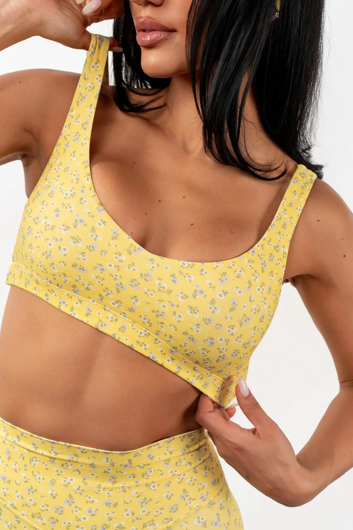 Cloud II™ V Bra - Sunny Microfloral