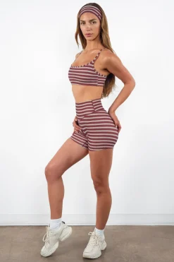 Cloud II™ Volley Short - Maroon Stripe