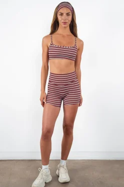 Cloud II™ Volley Short - Maroon Stripe