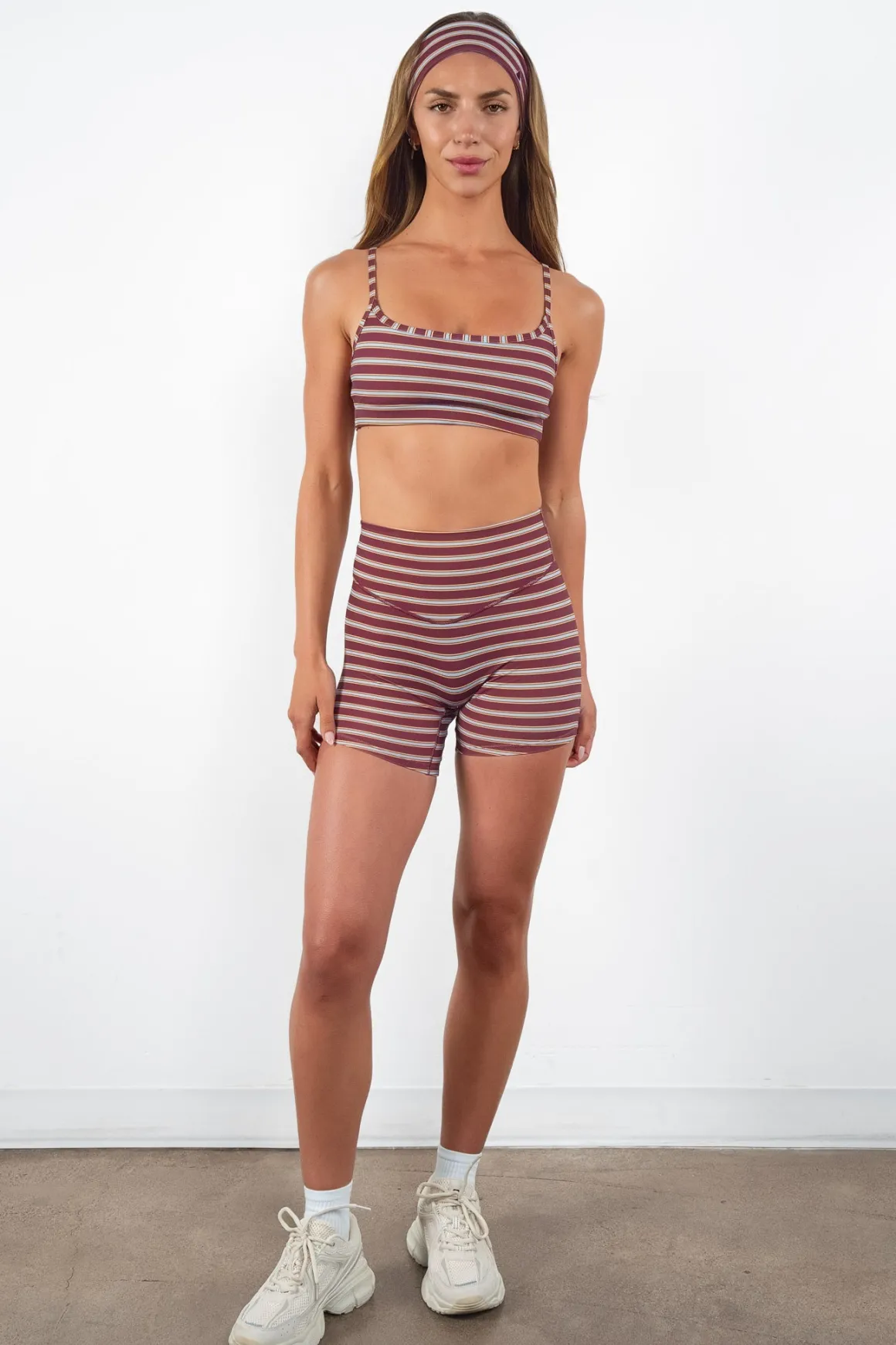 Cloud II™ Volley Short - Maroon Stripe