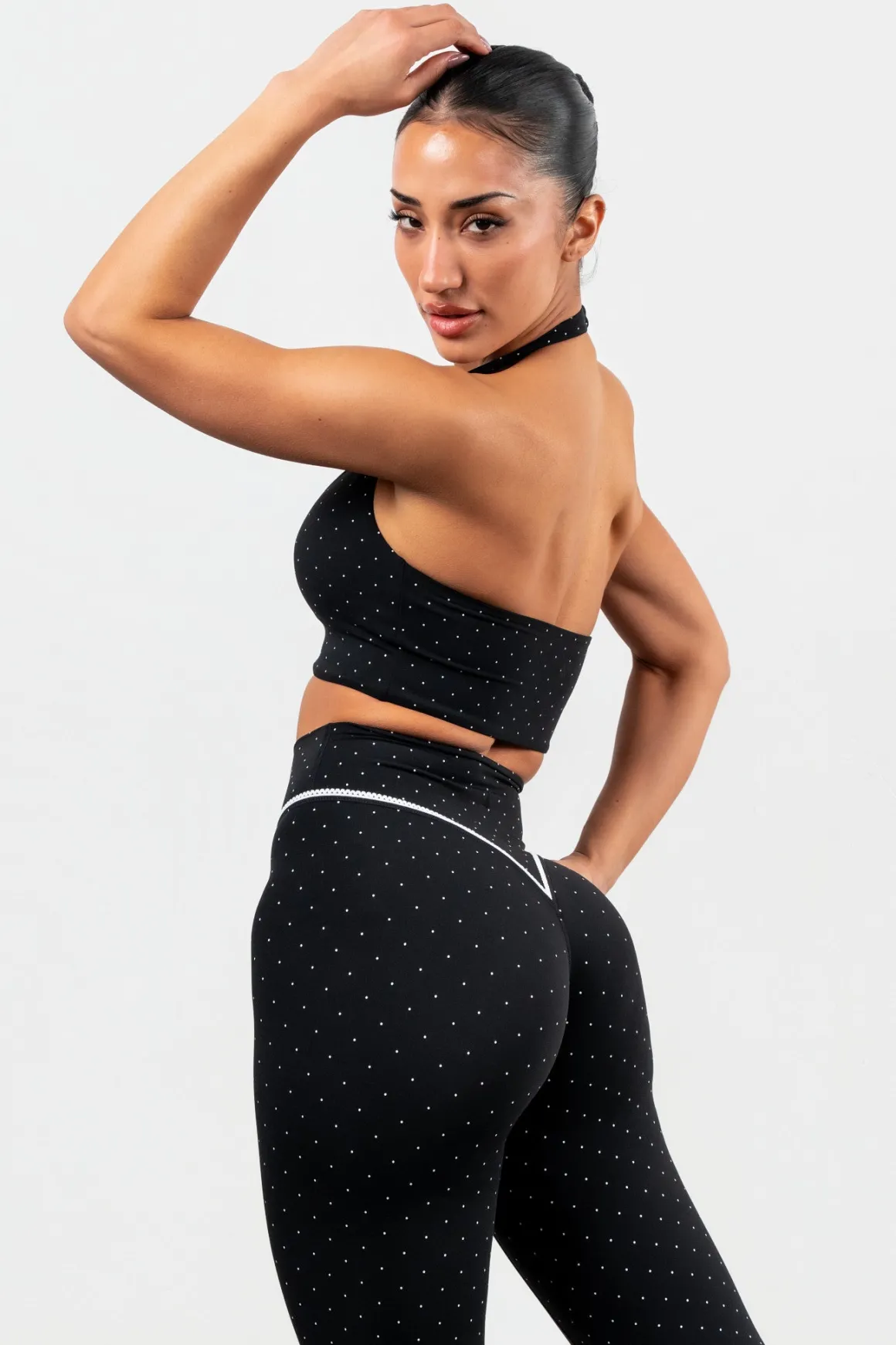 Cloud II™ Voop Longline - Midnight Polka Dot