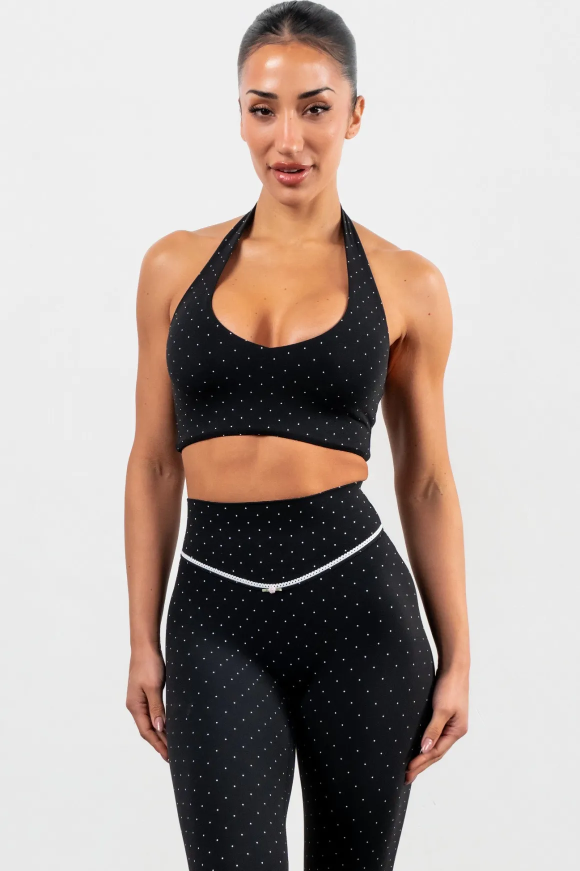 Cloud II™ Voop Longline - Midnight Polka Dot