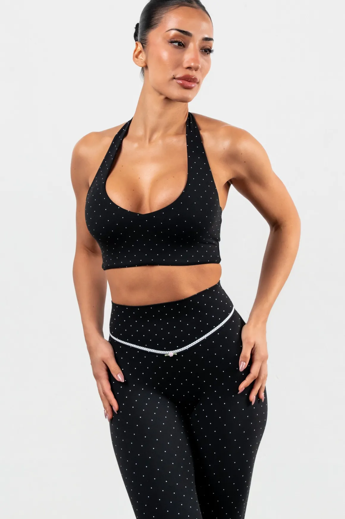 Cloud II™ Voop Longline - Midnight Polka Dot