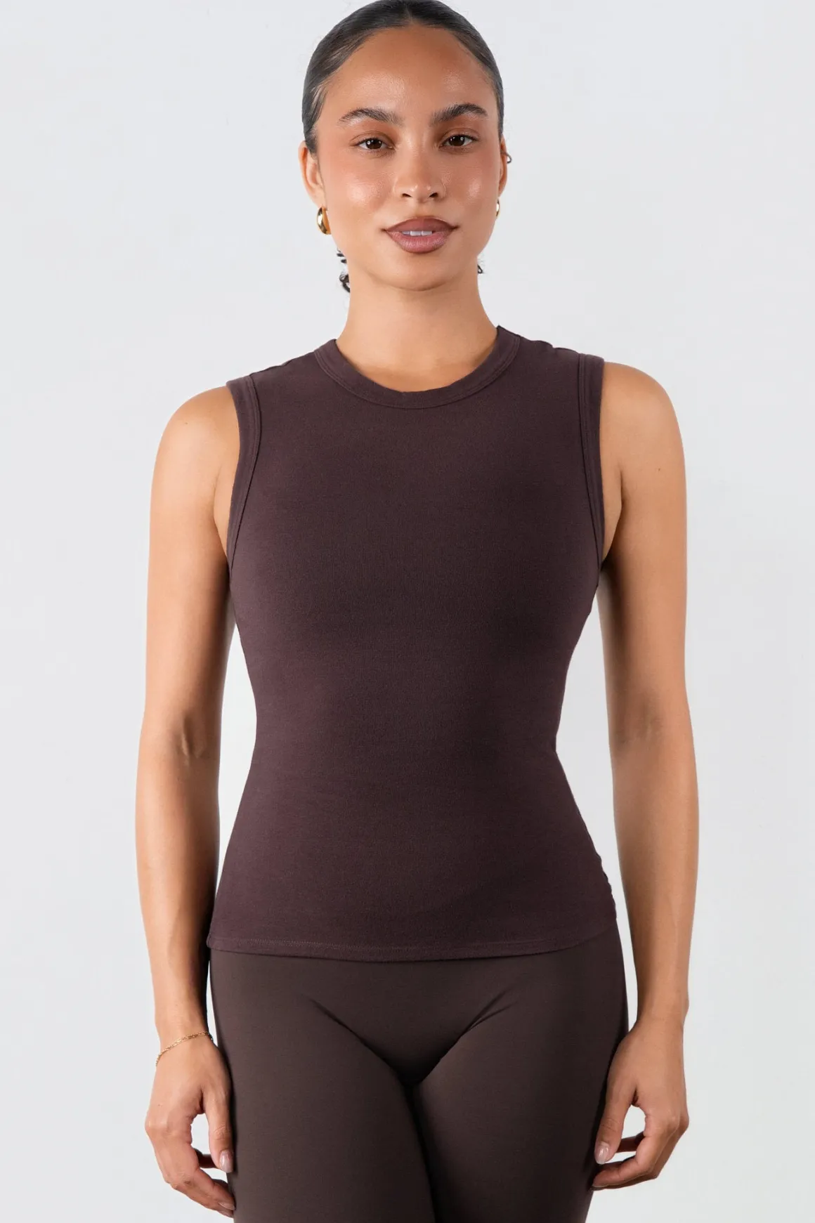 Vitality Basis® Muscle Tank - Espresso