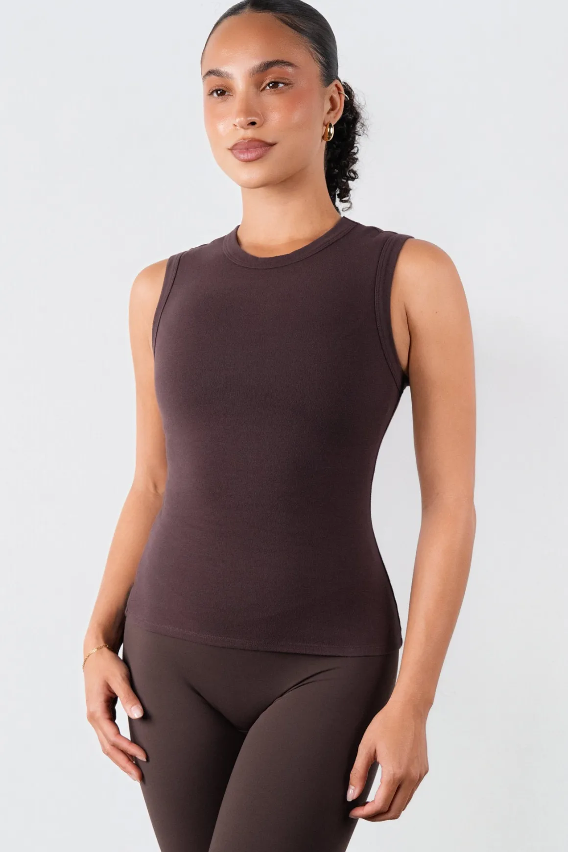 Vitality Basis® Muscle Tank - Espresso