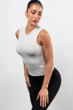 Vitality Basis® Muscle Tank - Stone Heather