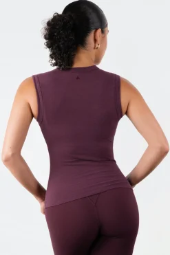 Vitality Basis® Muscle Tank - Wine