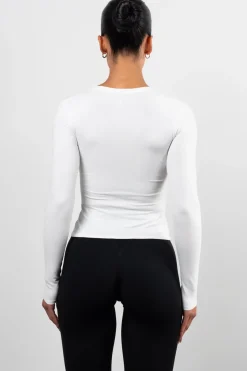 Vitality Basis® Scoop Long Sleeve - Snow