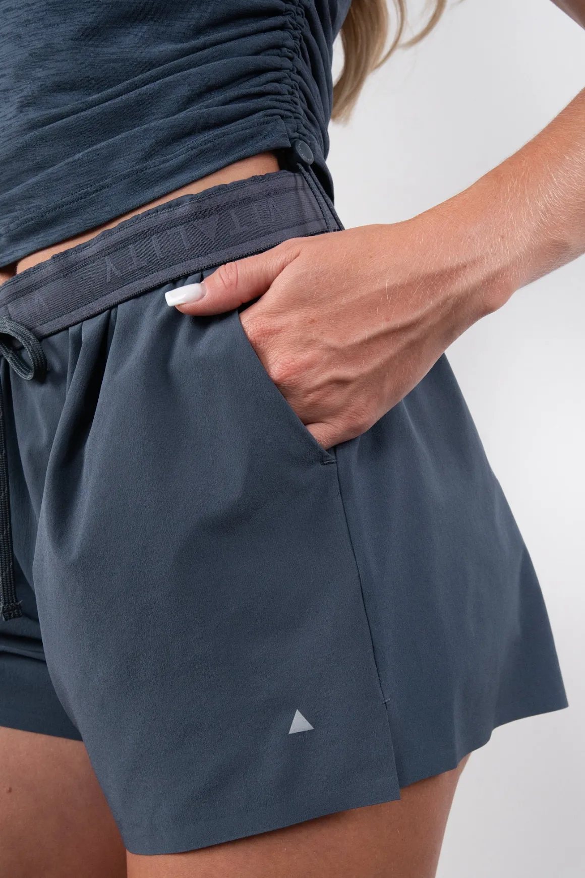 Vitality Breeze® Pleat Short - Deep Sea