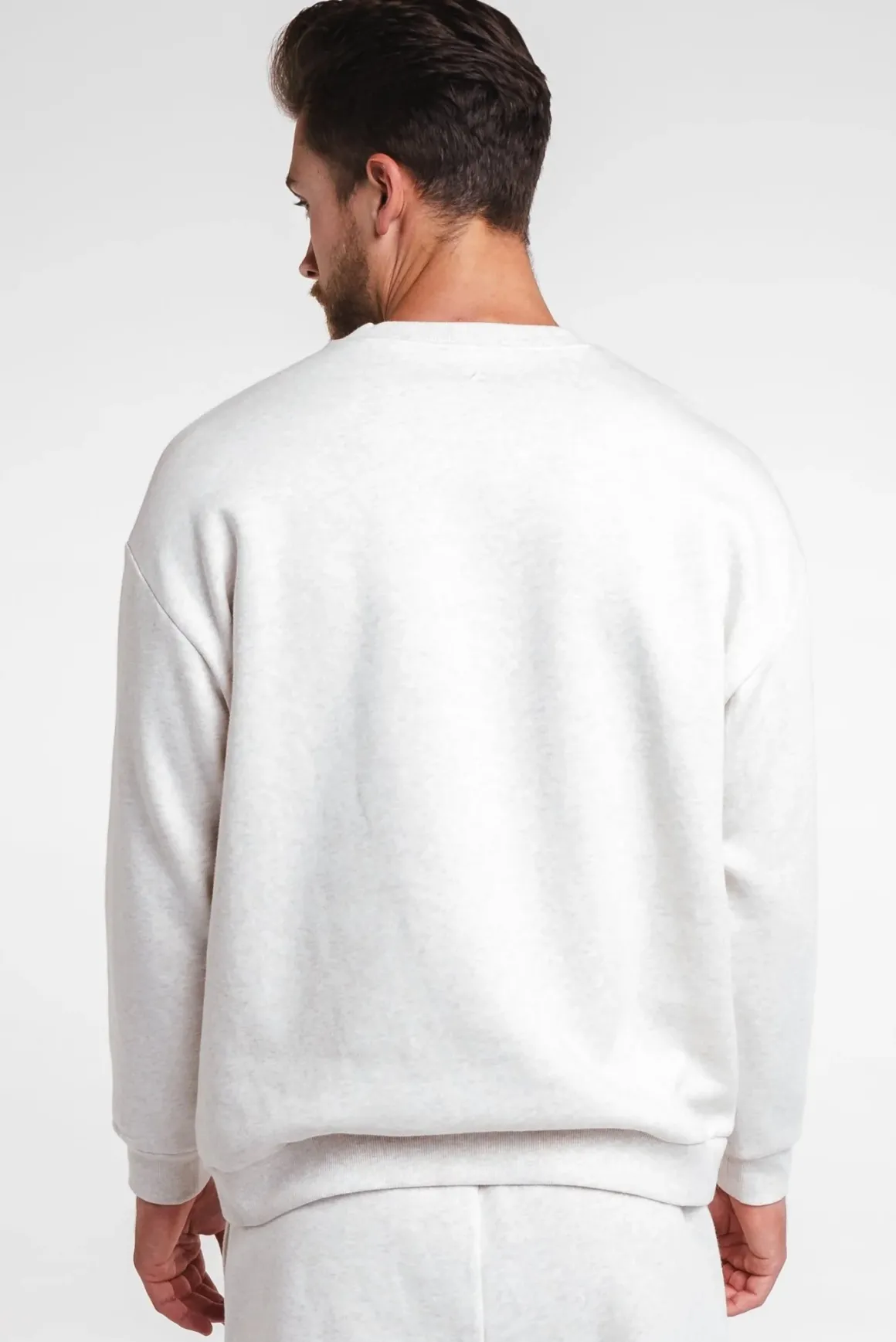Vitality Cozy® Uni Crew - Oat Marl - Varsity