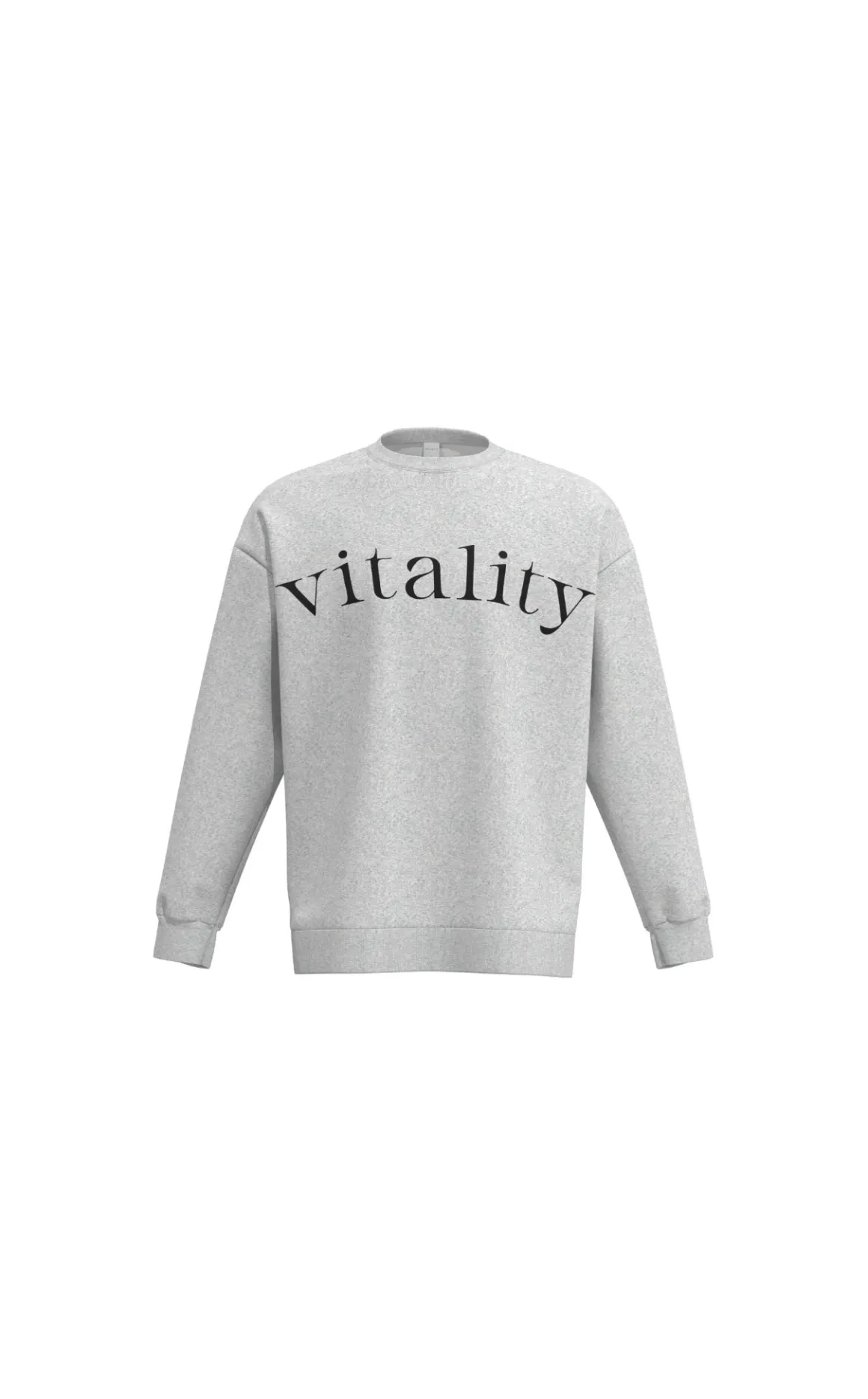 Vitality Cozy® Uni Crew - Stone Marl