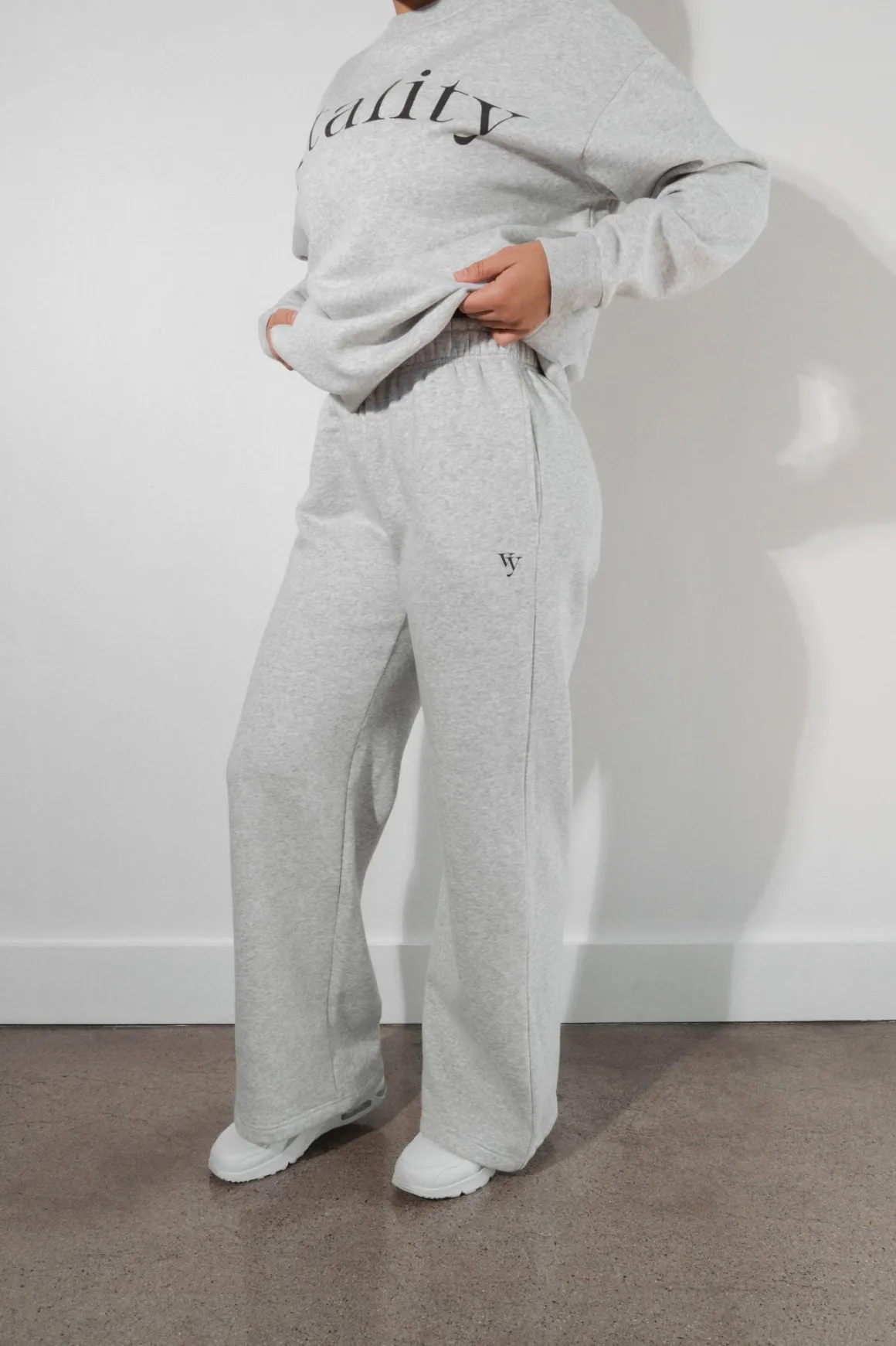 Vitality Cozy® Uni Crew - Stone Marl