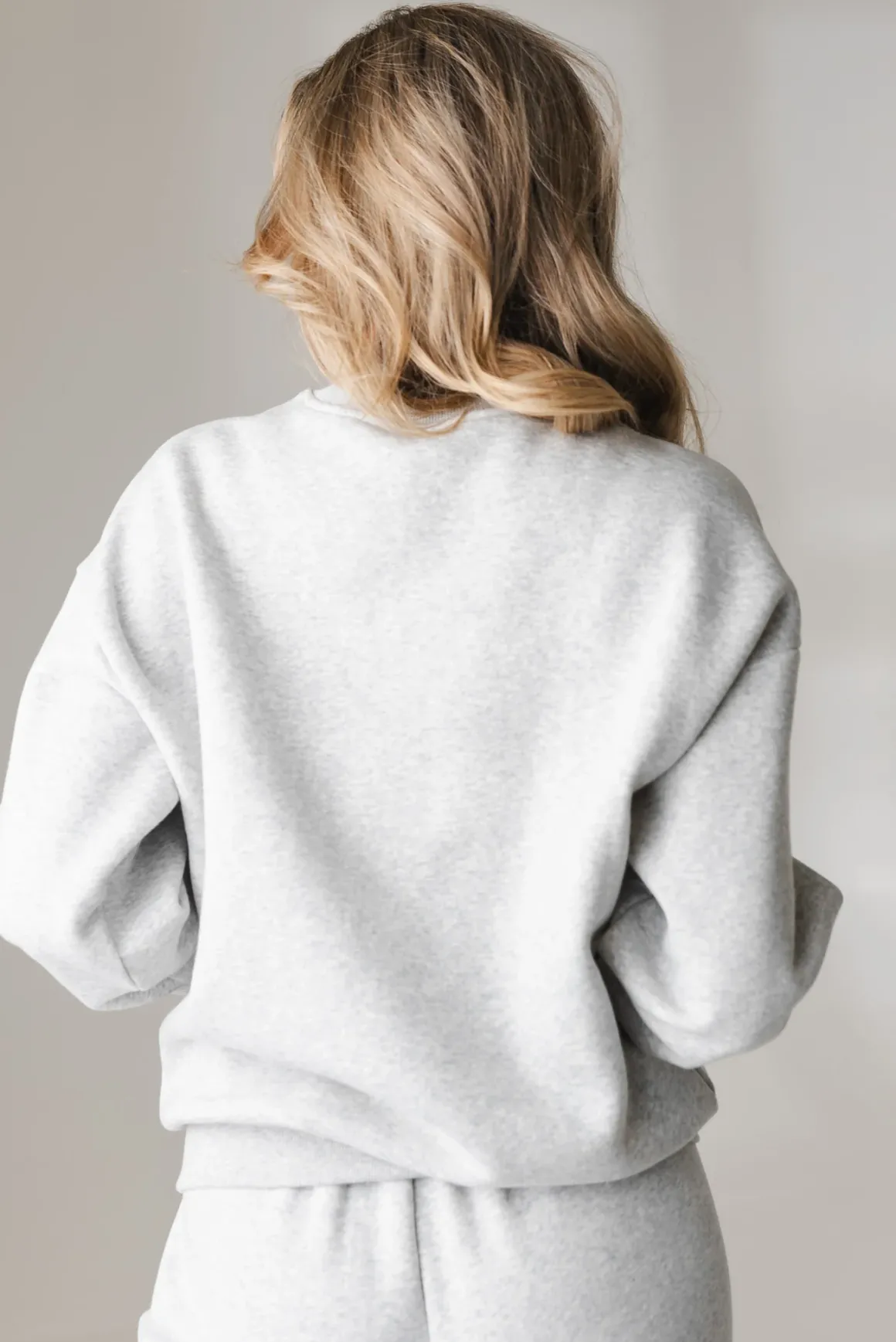 Vitality Cozy® Uni Crew - Stone Marl